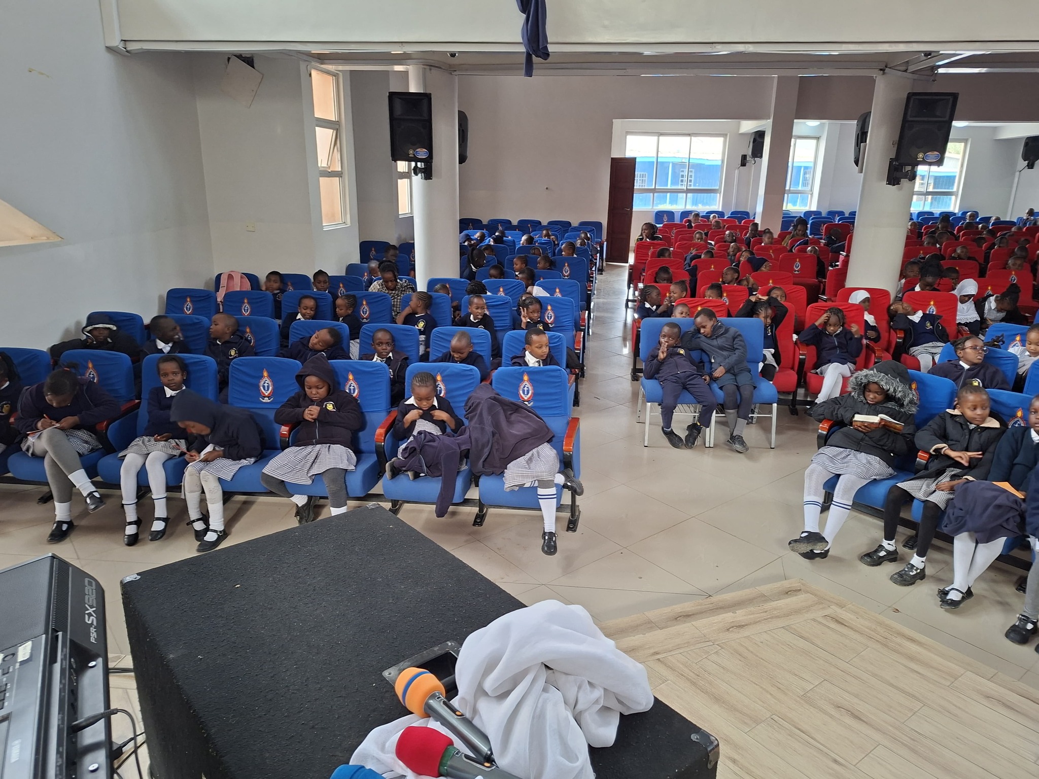 Students at PCEA Kitengela Township Schools